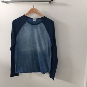 Lucky Brand Distressed Men’s Long Sleeved Tee